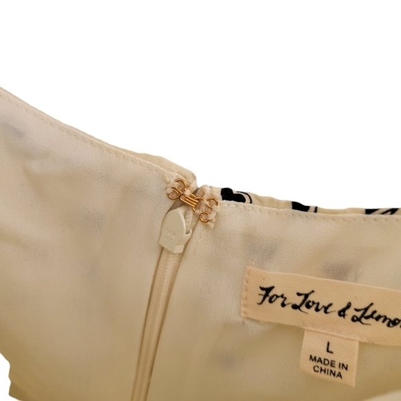 For Love and Lemons Sweetheart Mini Dress in Cream - Picture 12 of 12